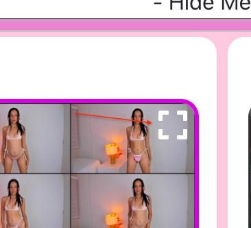 CaptureGem review interface with expanded screenshot view showing detailed preview of Jerkmate recording for closer inspection