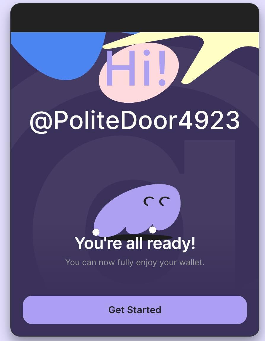 Welcome Screen